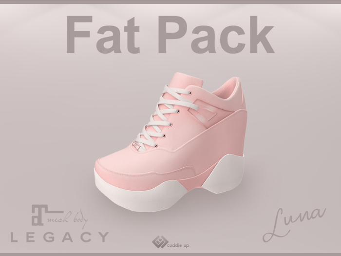 Cuddle Up - Luna Wedge Sneakers [Fat Pack]