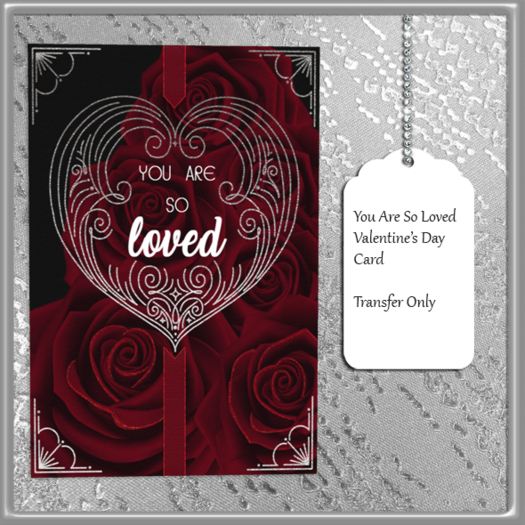 ~FS~ You Are So Loved Valentine's Day Card