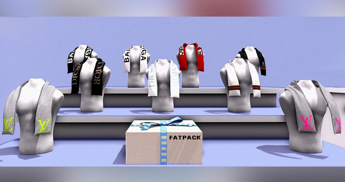 BB/ Designer Logo Towels - Fatpack