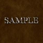 Zoy Texture [ Leather Wrinkle ] Seamless - Brown