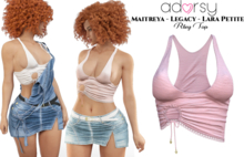 adorsy - Riley Top Soft Pink - Maitreya/Legacy/Lara Petite
