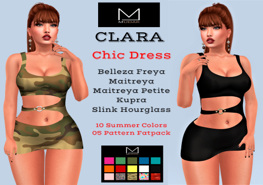 MUDAK - CLARA DRESS FATPACK