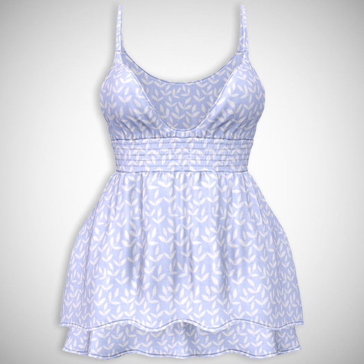 ChicModa // Lily Dress // FLORAL BLUE