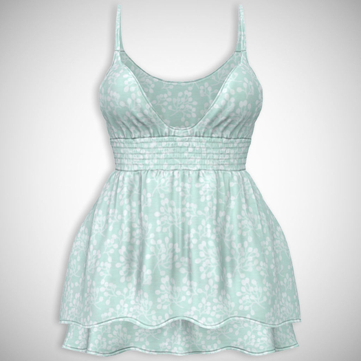 ChicModa // Lily Dress // FLORAL MINT