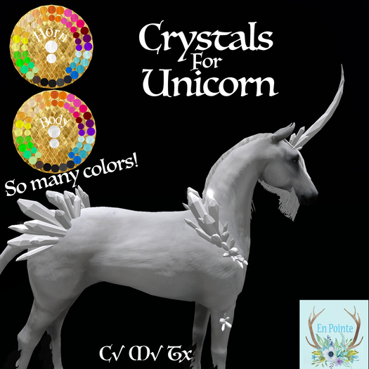 {EP} Crystal Unicorn (add to unpack)
