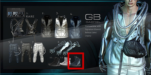 13.::GB:: Cyber ultimate Boots (Belleza) Blue
