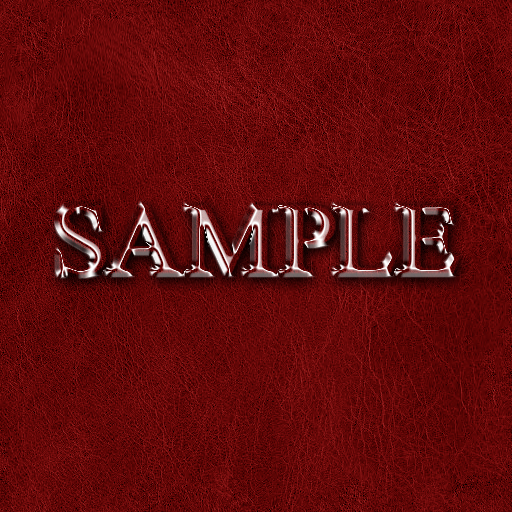 Zoy Texture [ Leather Wrinkle ] Seamless - Red