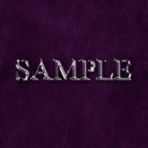 Zoy Texture [ Leather Wrinkle ] Seamless - Purple