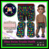 *LVD* Dino Fun Outfit - ToddleeDoo Baby