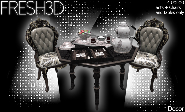 FRESH3D Tea Time Full Set