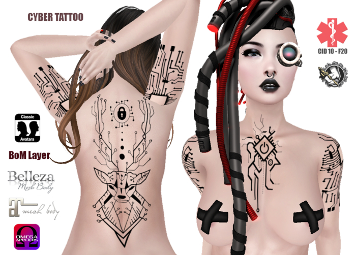 SID10 - F20 / CYBER TATTOO