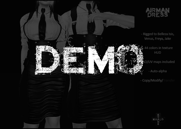 krankhaus - Airman Dress - Belleza Demo