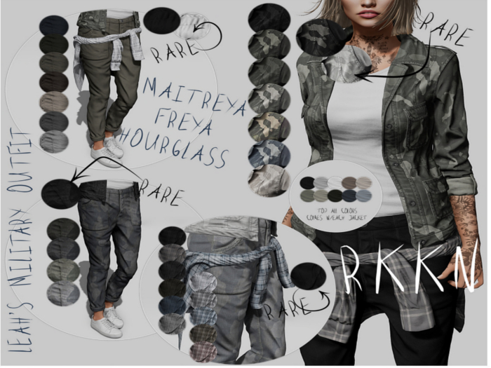 RKKN. Leah's WaitShirt Plain RARE/Freya