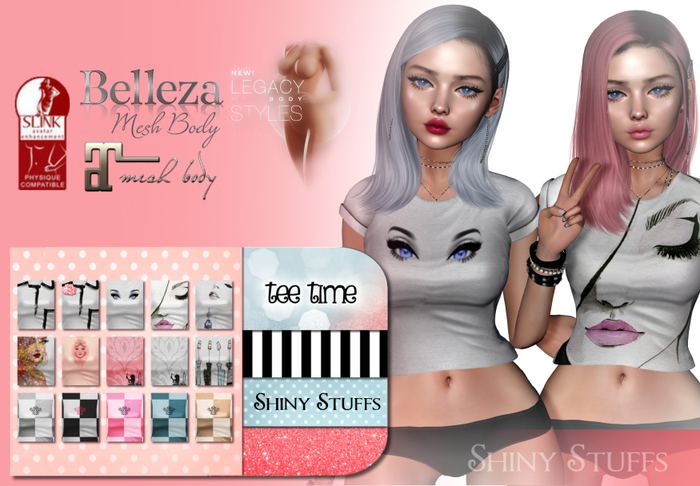 ~Shiny Stuffs~ Tshirt Tee Time  