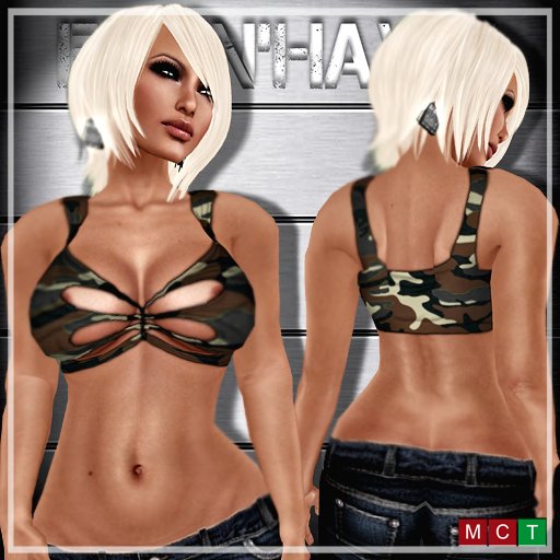F'N'H - Rip'n'Perv Top - Camo