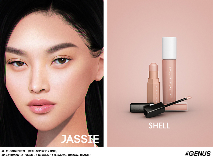 Bold & Beauty :: Jessie (Genus App) - Shell.