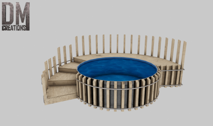 Kianto swimming pool Full Perm Mesh
