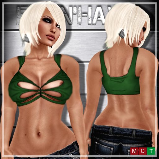 F'N'H - Rip'n'Perv Top - Green