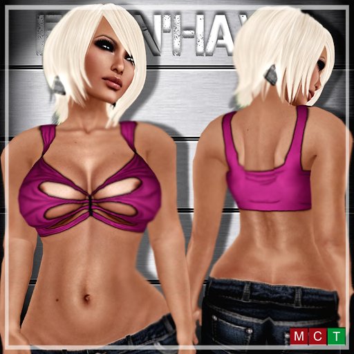 F'N'H - Rip'n'Perv Top - Pink
