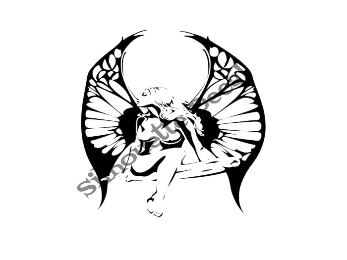 ANGEL DECAL