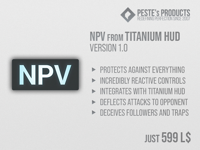 NPV de Titanium Hud - Votre meilleure défense