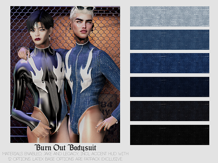 Eden - Burn Out Bodysuit / Four / Jake & Legacy(add)