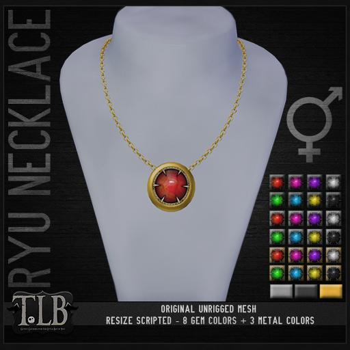 !TLB - Ryu Necklace w/ HUD