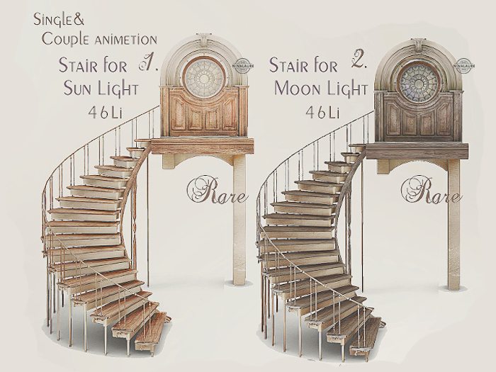 1 {anc} NO LIMITS.Stairs for sunlight RARE