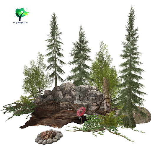 Viking Forest Fur Rug - PG