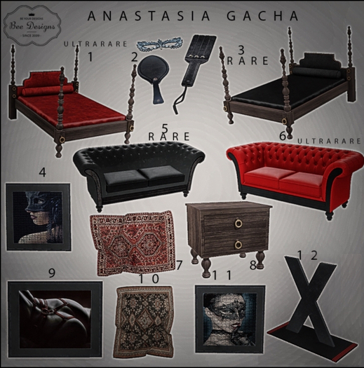Bee Designs Anastasia Gacha 10
