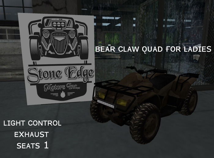 Bear Claw Quad Ladies