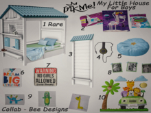 Inkme Little House for boys gacha  6
