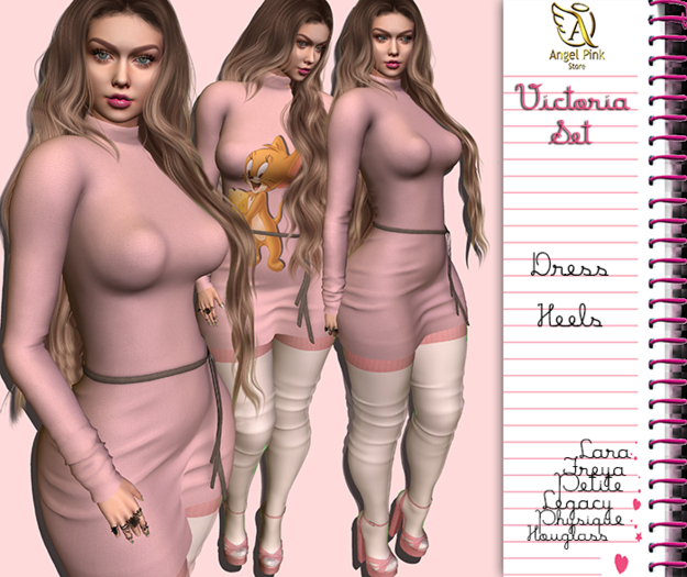 {AP}Victoria Set Lara.Petite,Freya,Houglas,Legacy,Physique