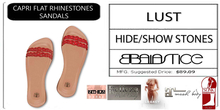 Baiastice_Capri Flat Rhinestones Sandals-Lust