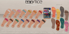 Baiastice_Capri Flat Rhinestones Sandals-All Colors+8 Bonus