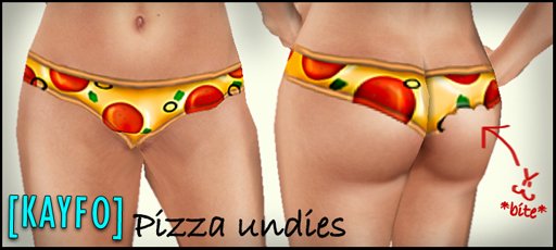 [KAYFO] Pizza Undies