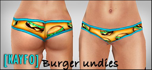 [KAYFO] Burger Undies