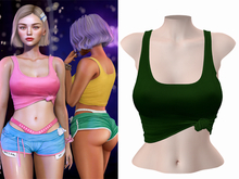 -[ vagrant ]- Chloe Top - Green