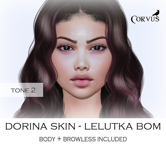 Corvus : Dorina Skin Lelutka Bom - Tone 2