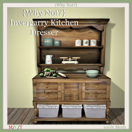{Why Not?} Invergarry Kitchen Dresser-Boxed
