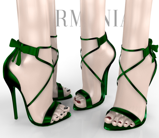Green High Heels
