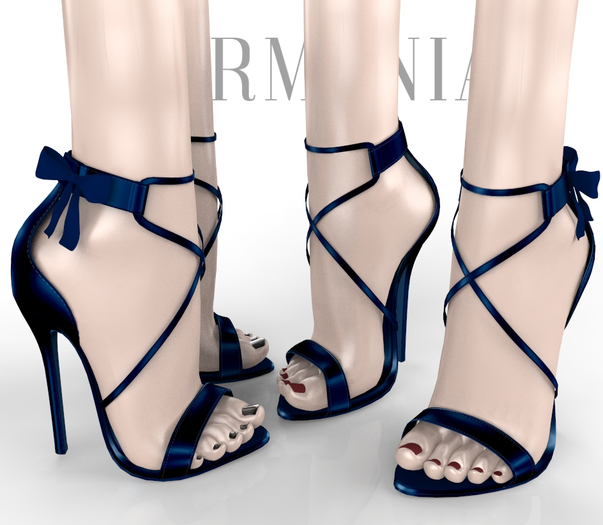 Navy High Heels