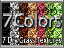 Zoy Texture [ Dry grass ] Seamless - 7 Colors