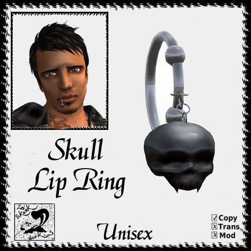 Lip Ring Skull