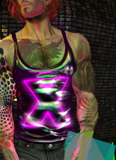 Rubber "X" Aesthetic Tank Top - Regimade