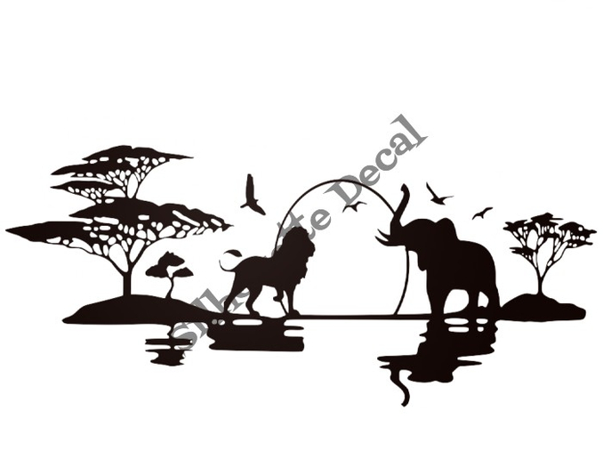 OUT OF AFRICA DECAL