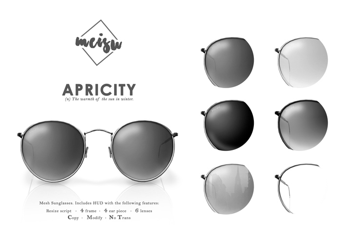 [meisu] Apricity glasses DEMO