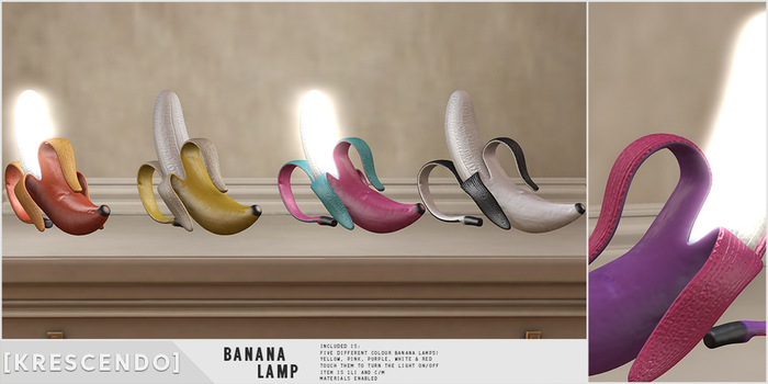 [Kres] Banana Lamp