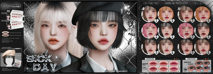 [ODIO] SICK DAY GACHA - SKIN A1
