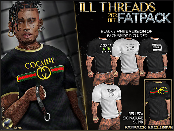 [HOLMGANG] Ill Threads -  FATPACK